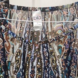 Bila Women's Vibrant Paisley Maxi Skirt